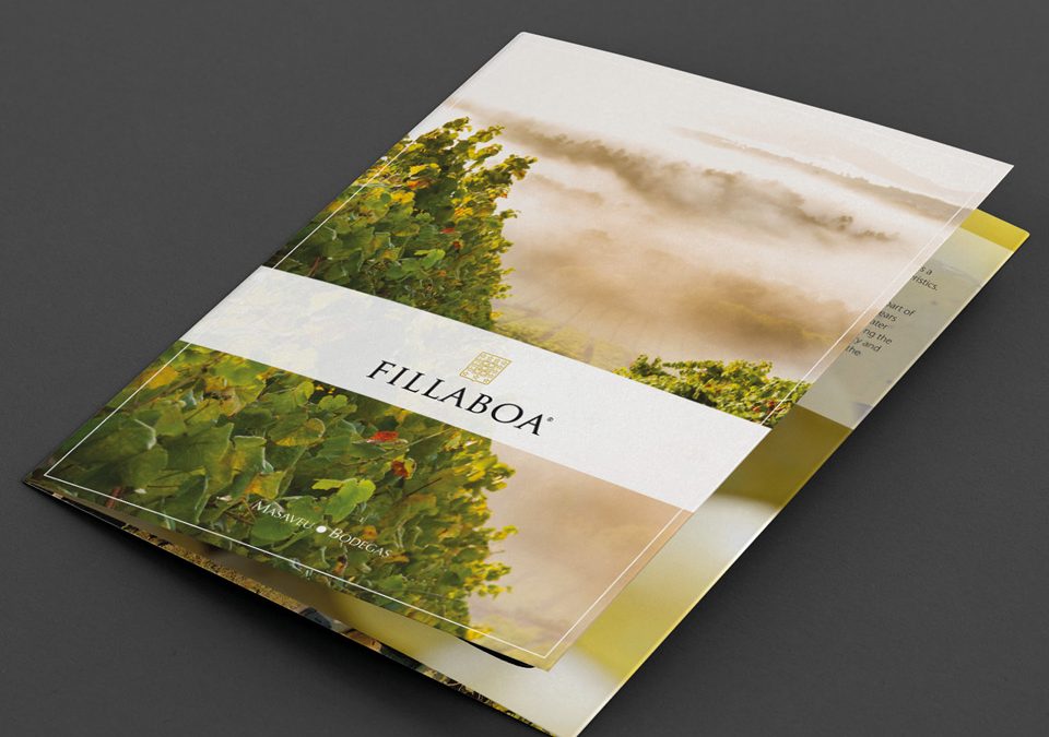 BODEGAS FILLABOA, tríptico.