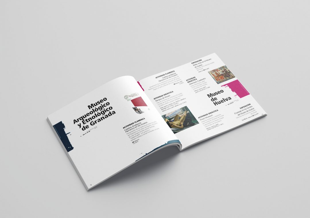 PROGRAMACIÓN MUSEOS ANDALUCÍA, libro-guía.