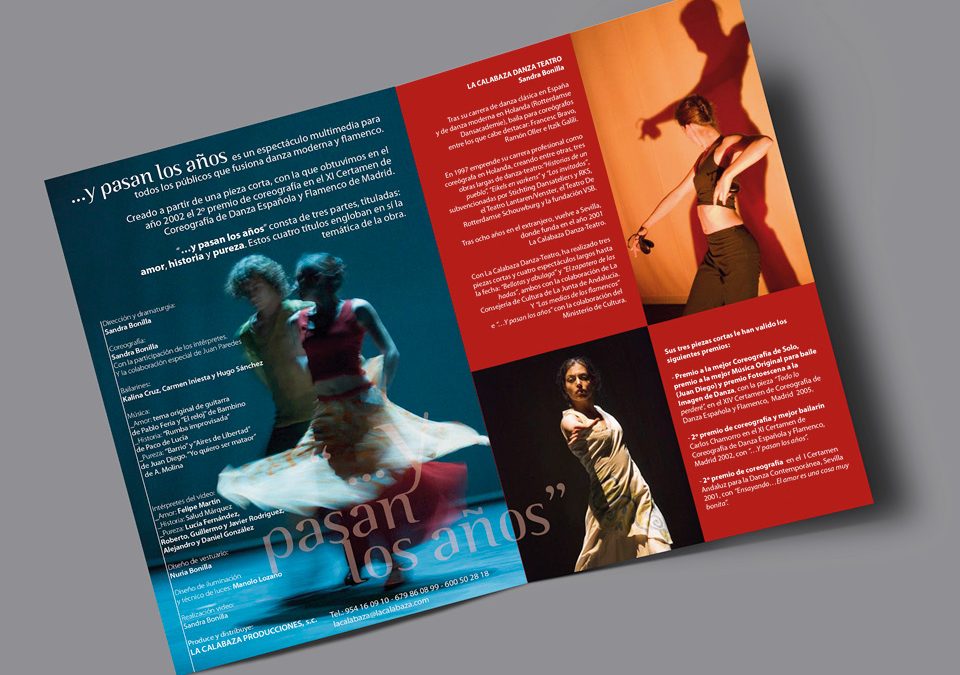 …Y PASAN LOS AÑOS, material promocional.