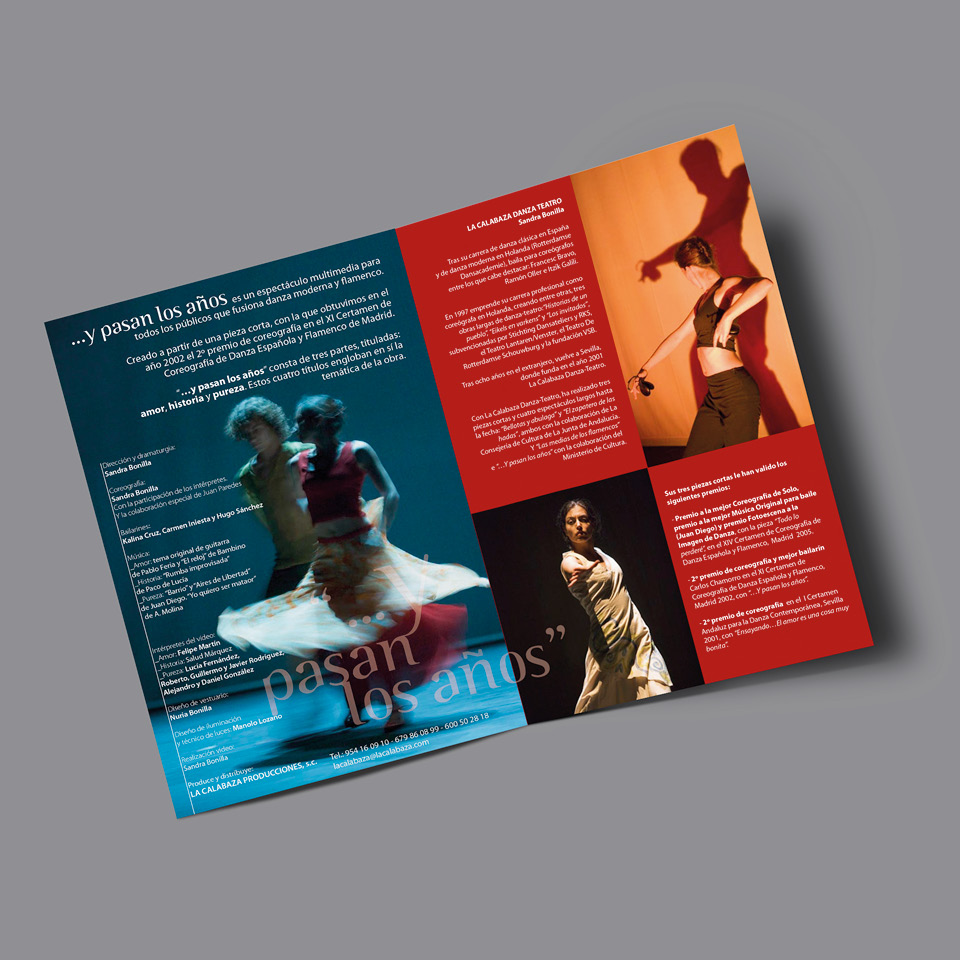 …Y PASAN LOS AÑOS, material promocional.