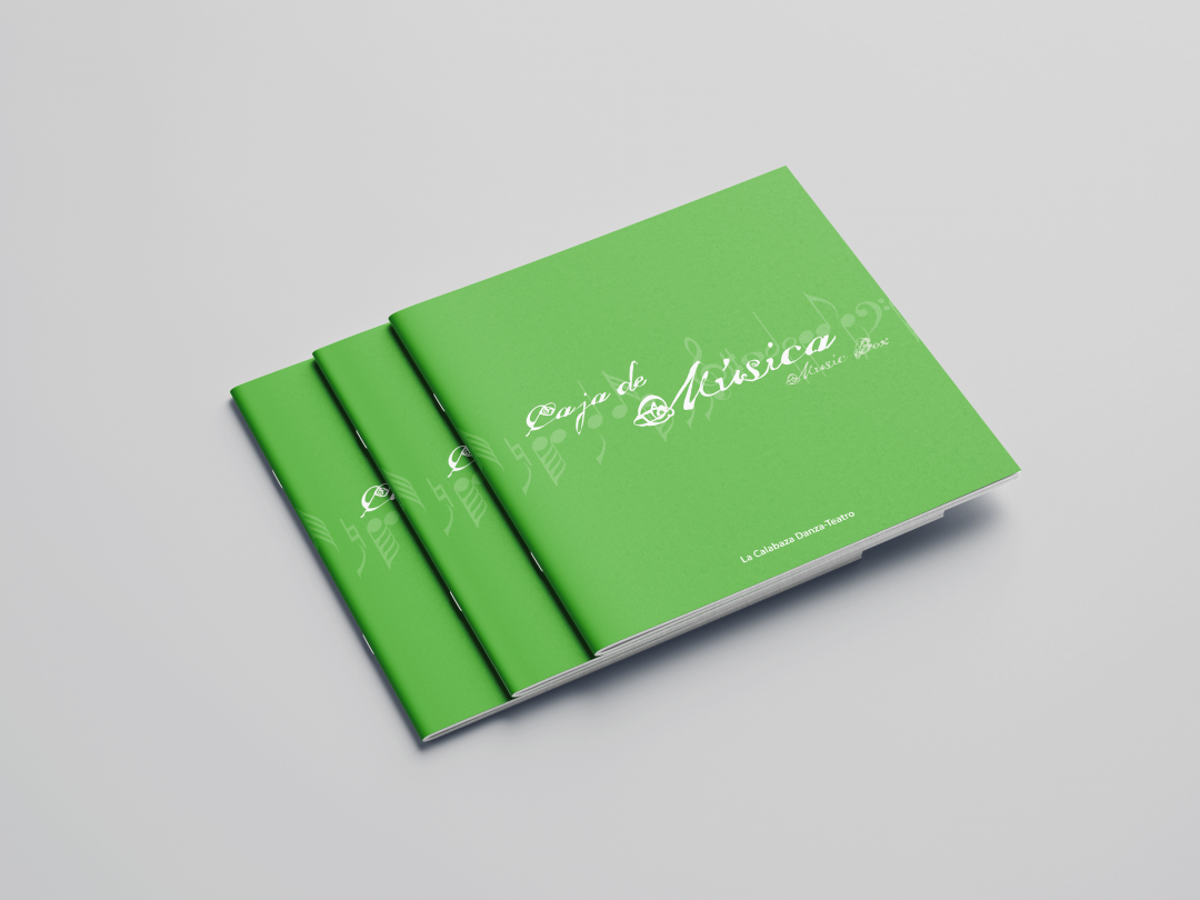 CAJA DE MÚSICA, material promocional.